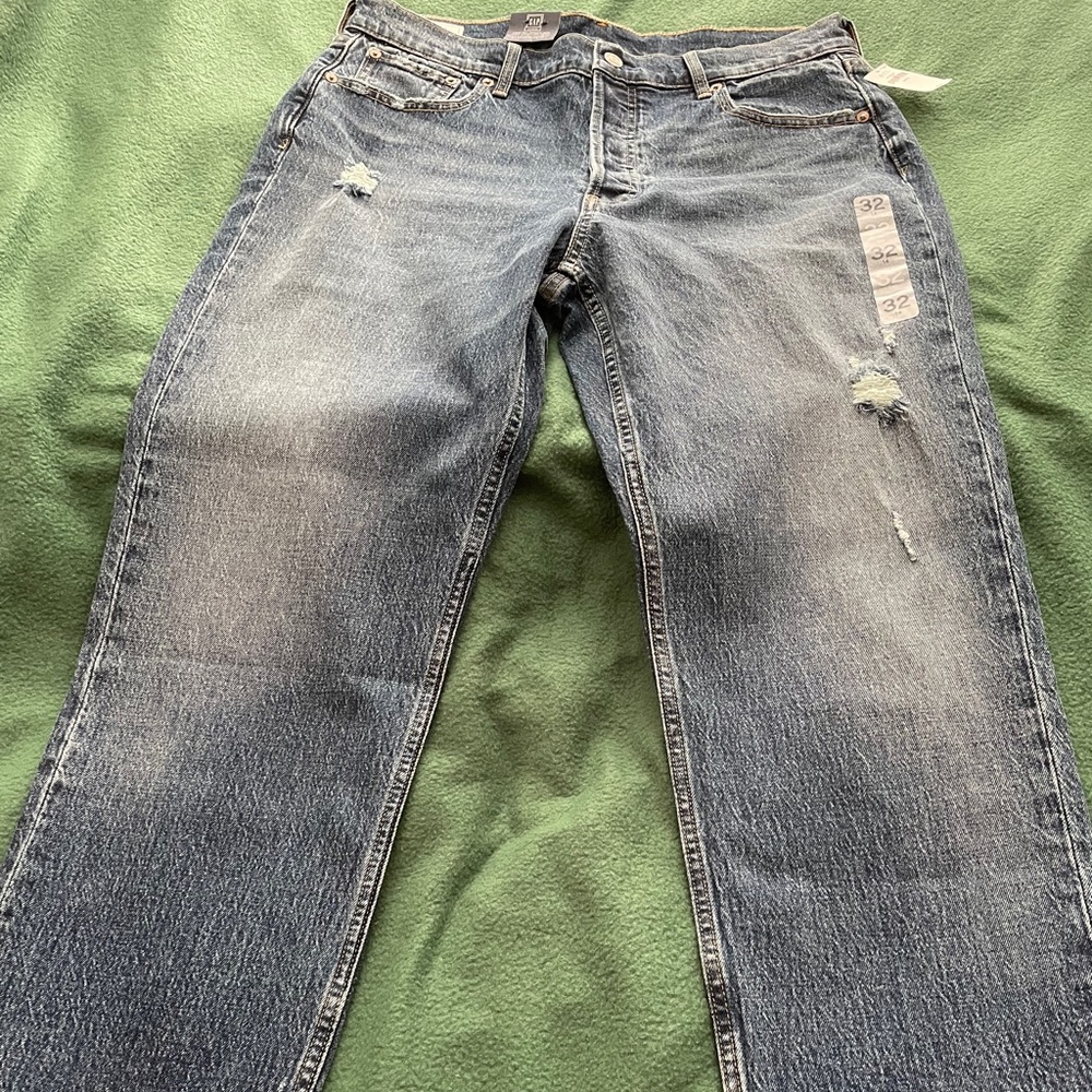 Gap Cheeky Straight High Rise Denim Jeans - Picture 10 of 15